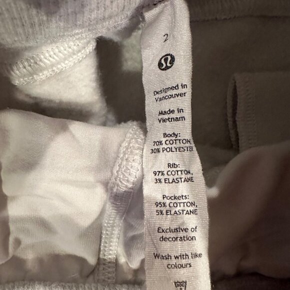 LULULEMON WOMENS SIZE 2 GRAY ATHLETIC JOGGER PANTS - Picture 6 of 8